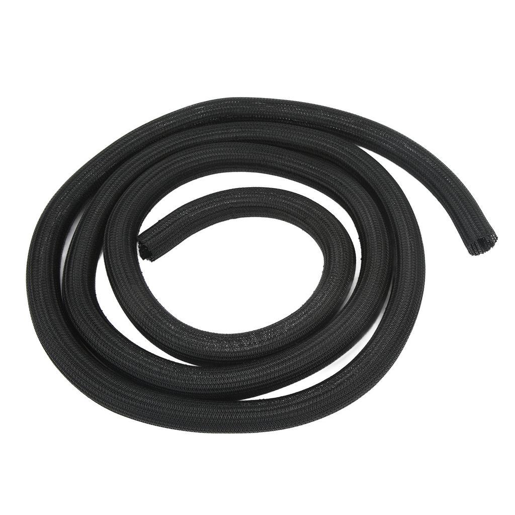 10FT Split Wire Loom Tubing Black 25MM Self Rolling High Temperature Resistance Sleeves For Automotive Wire