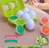 Cross-Border Baby Smart Egg Puzzle: Dinosaur Shape & Color Matching Educational Toy
