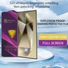 2Pc 3D Golden Armor Tempered Glass for Samsung Galaxy S24 Ultra Screen Protector for Samsung S24 S23 S22 S21 Plus Glass Film