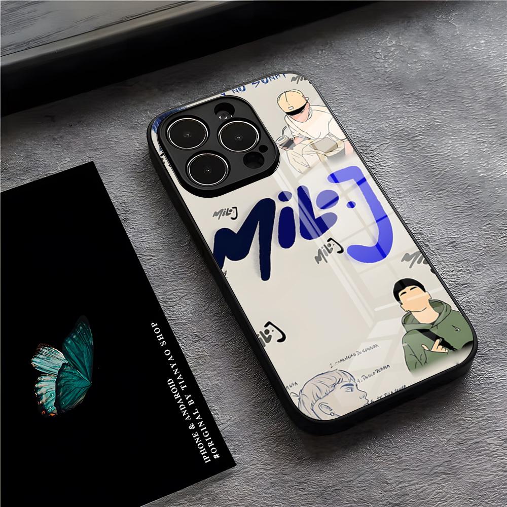 Singer M-Milo J Phone Case For IPhone 17 Pro Max 15 Pro 16 14 Plus 12 13 Mini 11 Pro Shockproof Glass Cover
