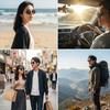 Retro Style Metal Round Polarized Blue Light Reduces Eye UV400 Protection Frame x Black Blue Light Blocking [Nexidust] Sunglasses, Unisex, Lenses,