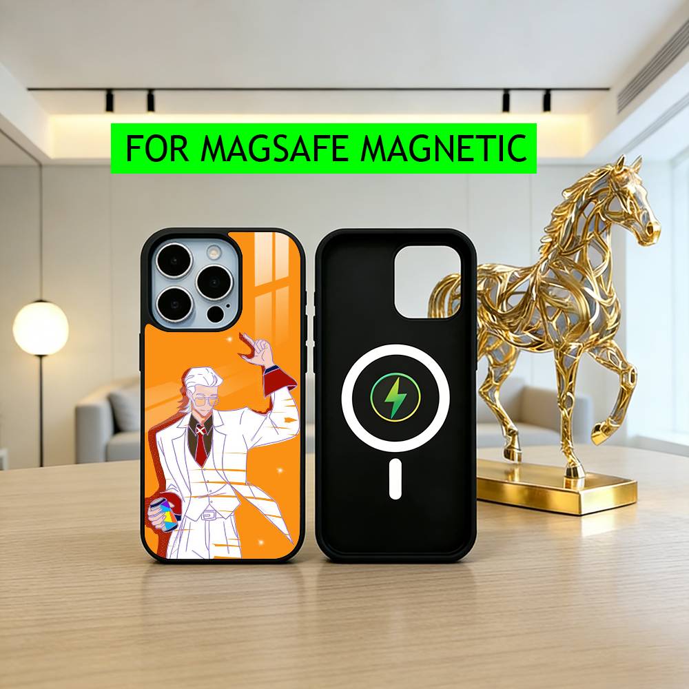COOL MAN T-to B-be H-hero X-es Phone Case For iPhone17,16,15,14,13,12,11 Plus,Pro Magnetic with Magsafe Wireless Charging