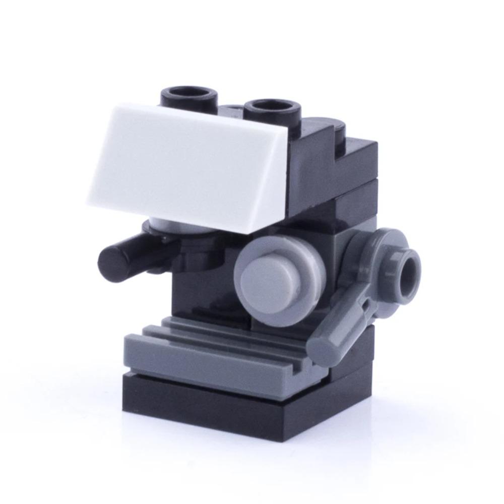 MOC Město Dům Stavebnice Kuchyně Kancelář Ložnice Piano Postel Pohovka Lednice Lampa Knihovna Akvárium Sada Kostek Hračky