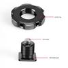 Cold Shoe Mount Adapter 1/4" Screw Thread Cold Shoe Flashing Stand Adapter for DSLR Camera Rig Camera Flashing Shoe Mounts
