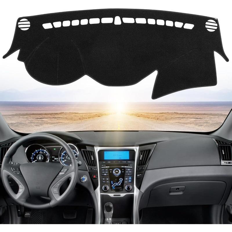 Dashboard Dash Cover Mat Carpet Compatible with 2011 2012 2013 2014 Hyundai Sonata