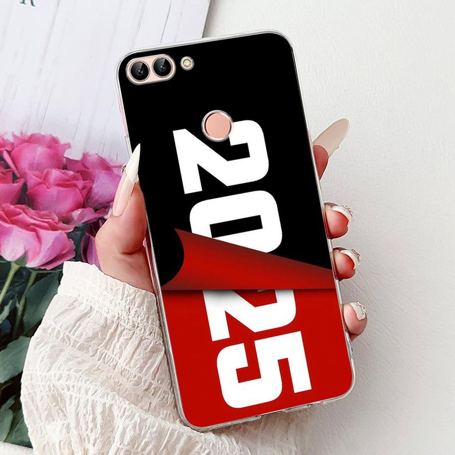 For Huawei P Smart Case FIG-LX1 FIG-LX2 FIG-LX3 Cover Luxury Dragon Lion Soft Silicone Phone Cases For Huawei Psmart 2018 Bumper