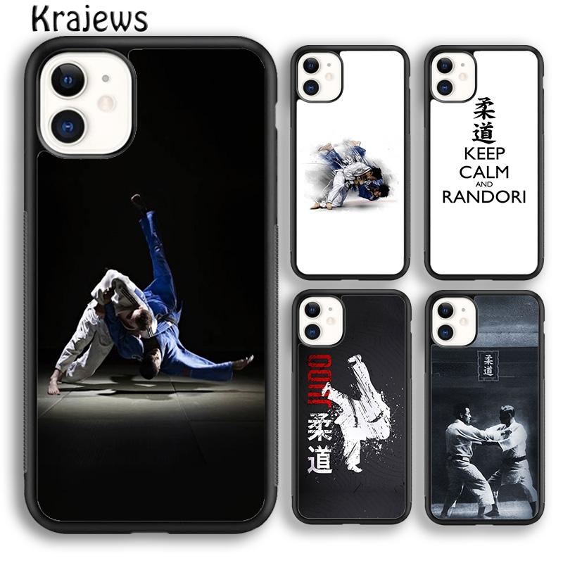 Krajews I LOVE Janpan Judo Original Phone Case Cover For iPhone 17 Air 16 15 14 plus 11 12 13 pro max coque Fundas