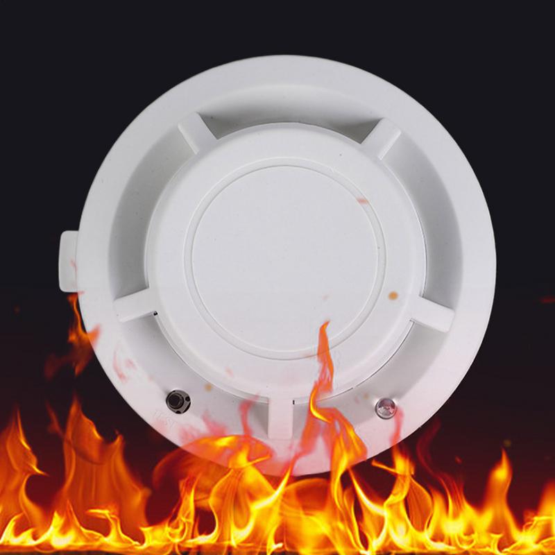 Battery Fire Alarm Home Fire Detectors Small Wireless Interconnected Kitchen Alarm Battery Operated Photoelectric Fire Detector