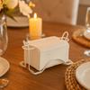 Minimalist Vertical Napkin Holder Removable Metal Storage Rack Tissue Holder  Bathroom Storage