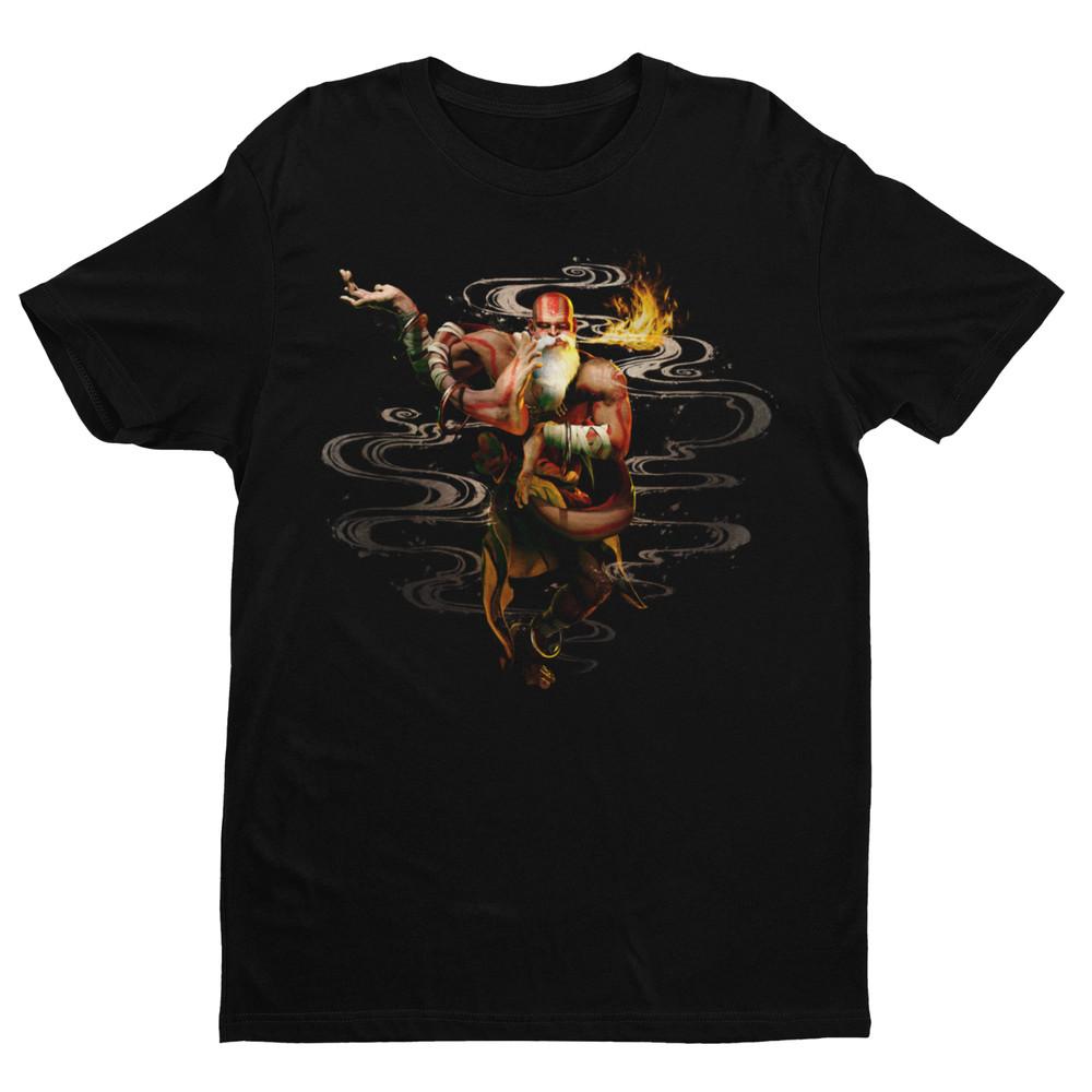 Street Fighter 6 Dhalsim Premium Unisex T-shirt Character Art Gifts Gamers