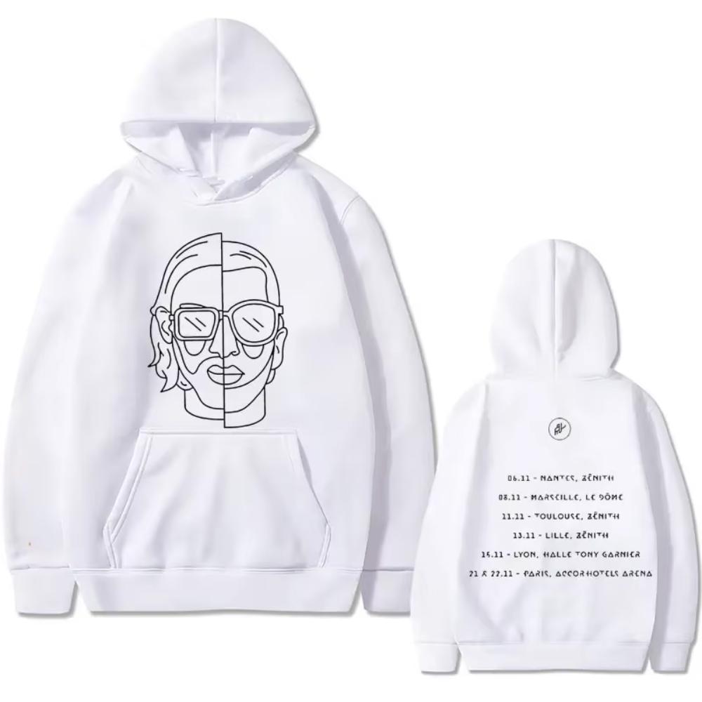 Rapper Le Monde Chico Album PNL Art Aesthetic Hoodies Men Women Vintage Oversized Sweatshirt Men Hooded