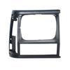 2KS Černý rámeček světlometu pro Jeep Cherokee Comanche Pickup Truck 1991-1996