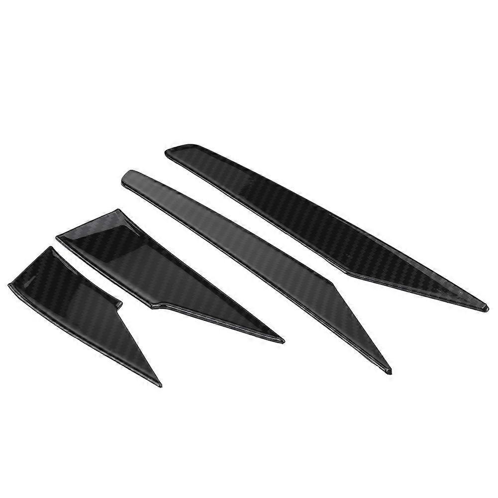 Rearview Mirror Mouldings Strips Cover Trim for Hyundai Encino Kona 17-20 SUV Carbon Fiber