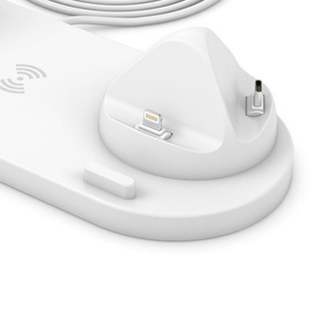 6 in 1 Wireless Charging Stand Phone Watch Earphone Wireless Charger Multifunctional Fast Charging Station
