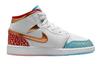 Jordan 1 Mid-Sneaker Schule NC nach Chicago GS FB2212-100