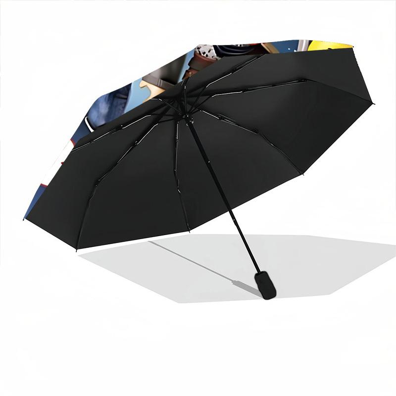 1pc Roblox Game Character Automatic Folding Umbrella - 8-Rib Durable Iron Frame, Compact Portable for Daily Travel, Men & Women Yy251125218