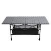 Outdoor Compact Folding Table Carbon Steel Multifunctional Portable Camping Table