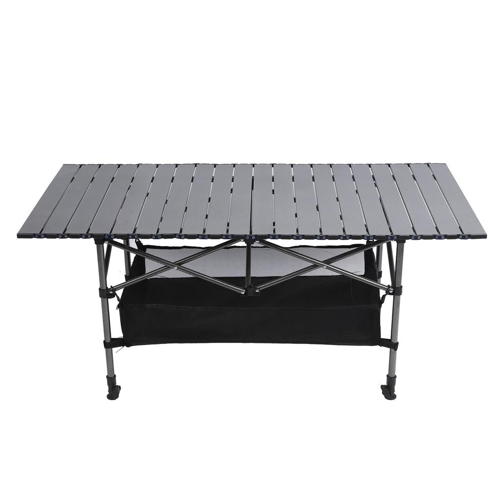 Outdoor Compact Folding Table Carbon Steel Multifunctional Portable Camping Table
