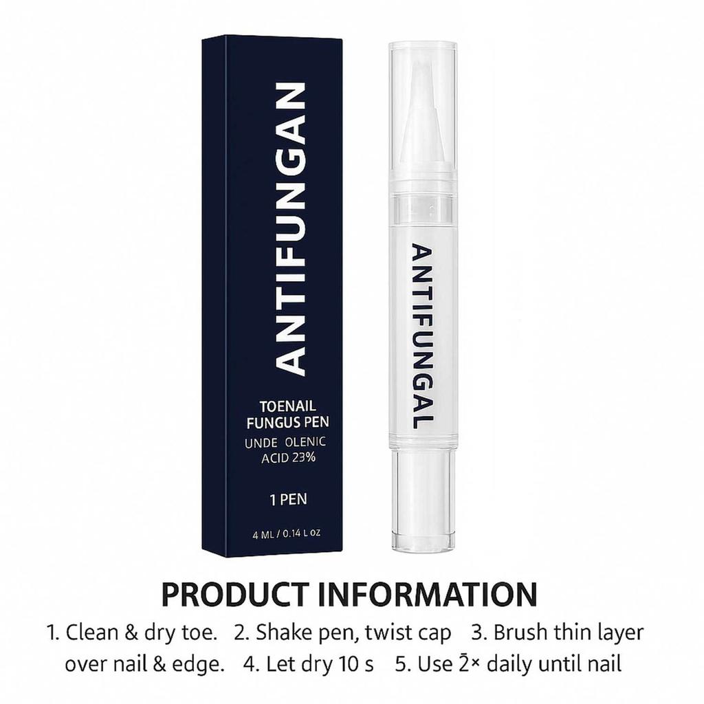 Foot Nail Pen Cracked Nail, Embedded Nail Care Solution, Soft Nail, Gray Pen 4ml