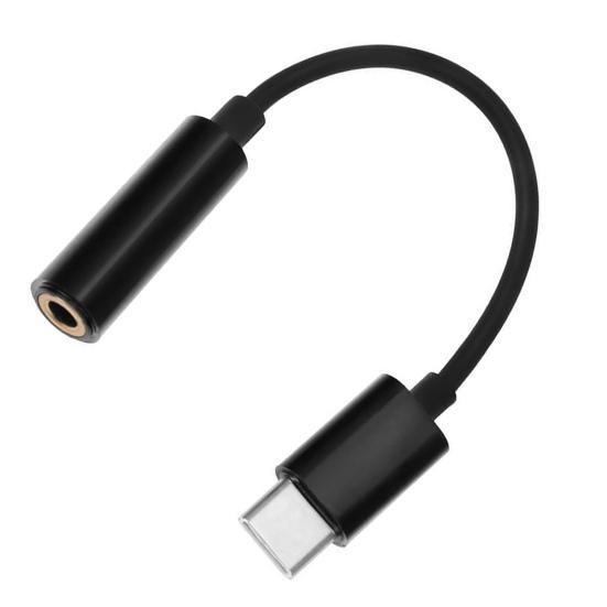 Audio Adapter Multifunctional Jack Adapter Cable Easy-using ABS for Cellphone