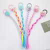 Synthetic Girls Twist Braids Hair Colorful Baby Wig Hairbands Ponytail  Party