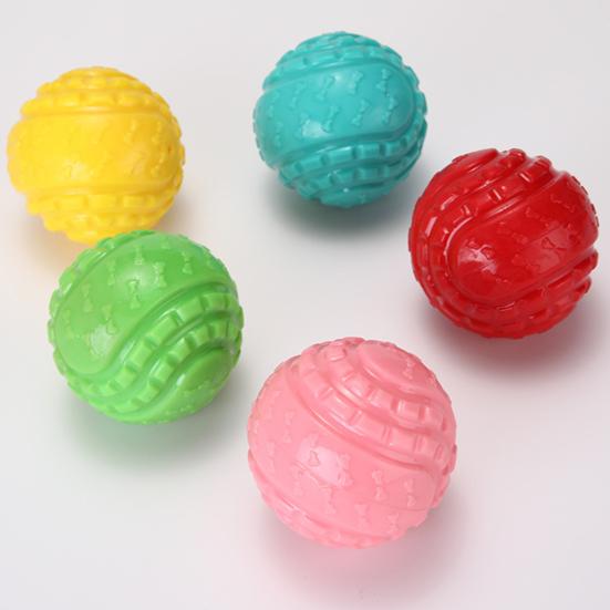 Pet Toy Bite-Resistant Tooth Cleaning Texture Medium Large Dogs Chew Toy Elastic Rebound Sound Making Pet Dog Toy