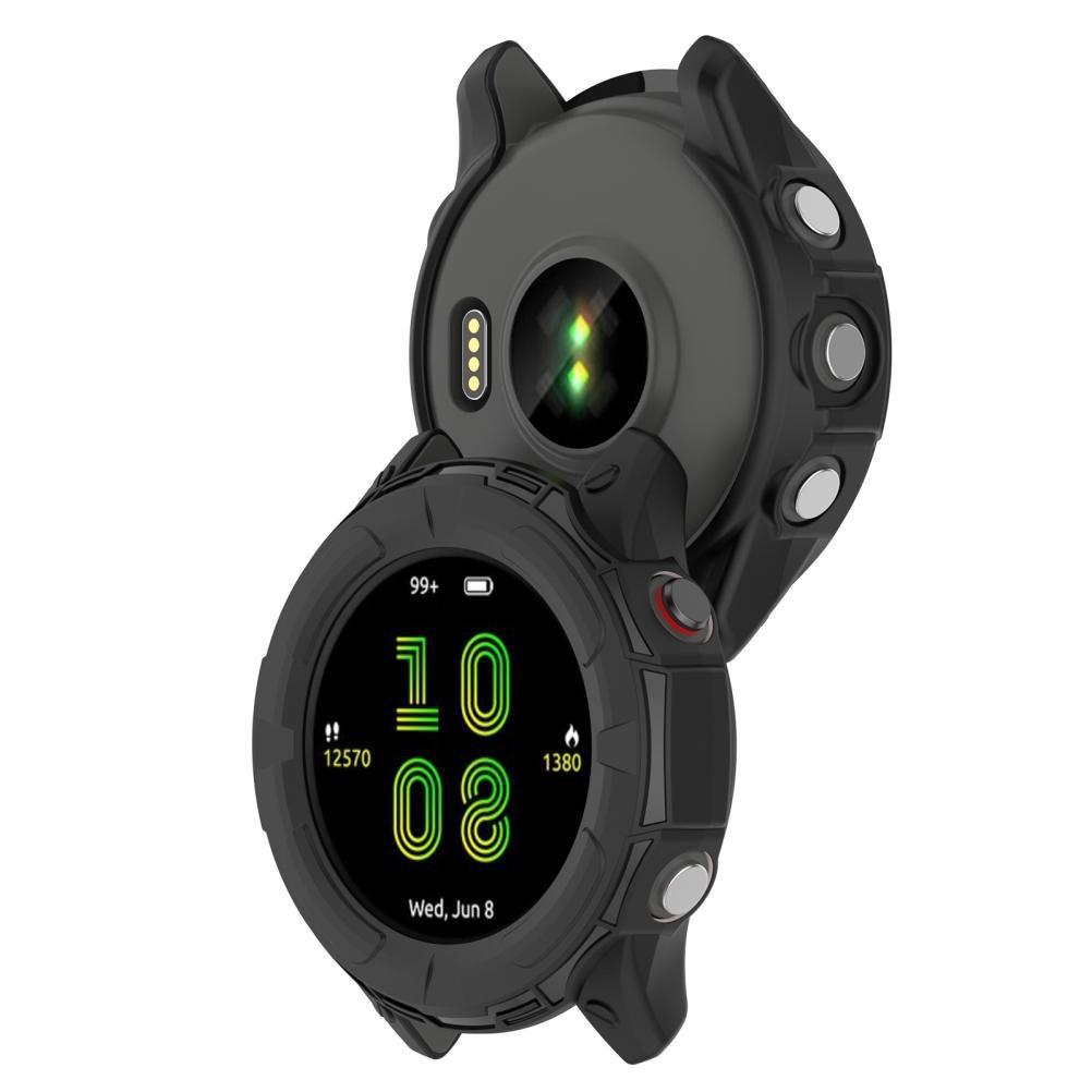 Soft TPU Case Frame Shell Compatible for Garmin Forerunner255 Shockproof Bumper Case Cover