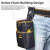 Oxford Cloth Tool Storage Bag With Buckle Rotatable Quick-hanging Waist Tool Bag For Nail Screw Electrician Woodworking Organize