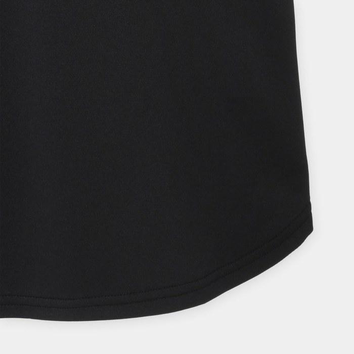 Callaway Polo Shirt C26134205 -3 C Cool, Sweat-Wicking, UV-Cut, Half-Zip Golf, Women's, Black, LL