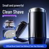 Rechargeable Portable Washable Mini Electric Shaver for Men