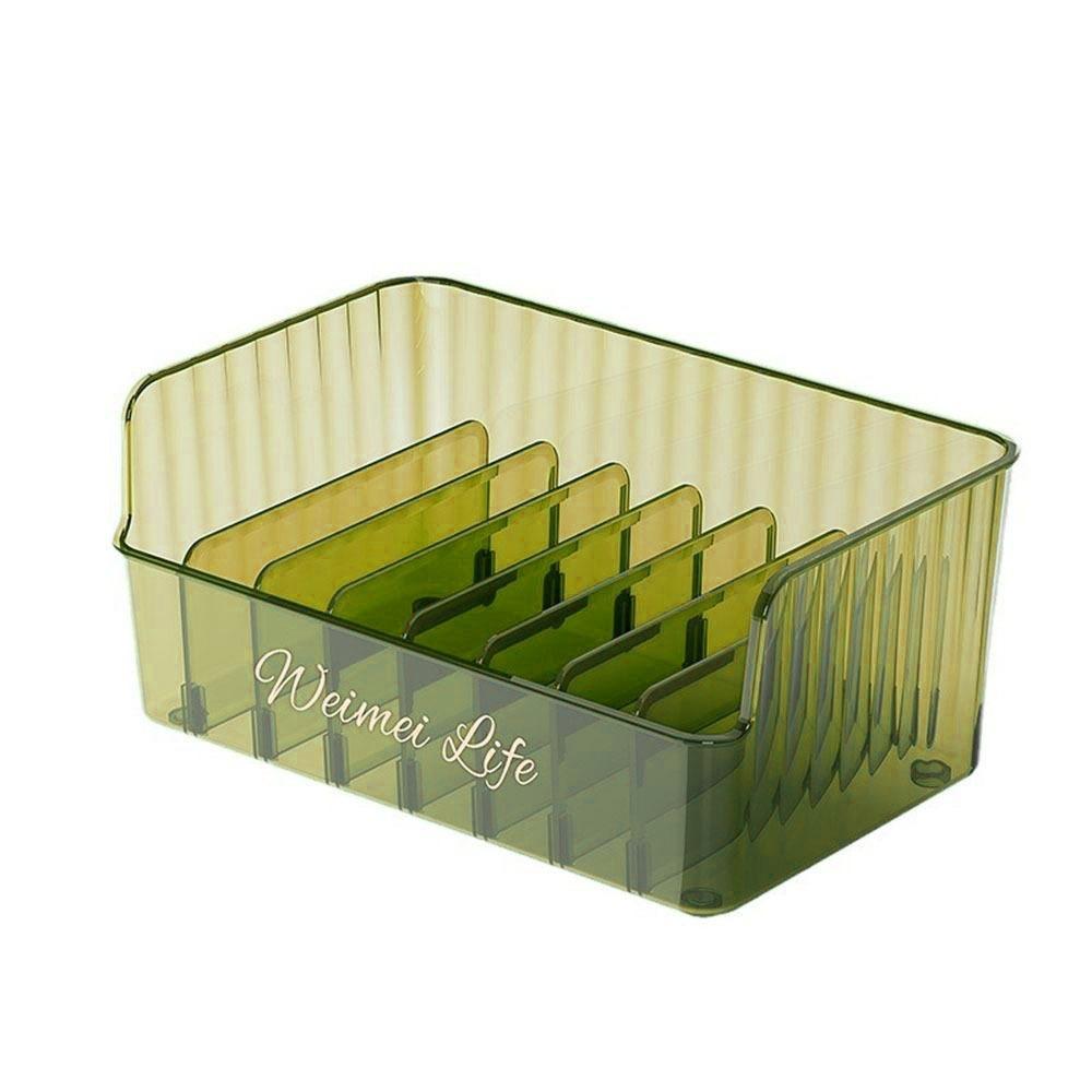 

Регулируемый контейнер для хранения специй и приправ, пластиковый органайзер для дозирования специй, кухня зелёный