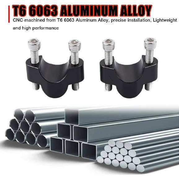 20MM Higher Handlebar Riser Mount Bracket CNC Raise Clamps Handle Bar Clamp Compatible with CFMOTO Ibex 450/Ibex 800 S/T/E 2023 2024 2025,CFMOTO Ibex