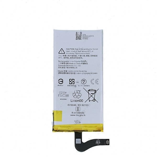 Batterie - GOOGLE - G020J-B - 3000 mAh - Lithium Ion - Compatible Google Pixel 4 XL