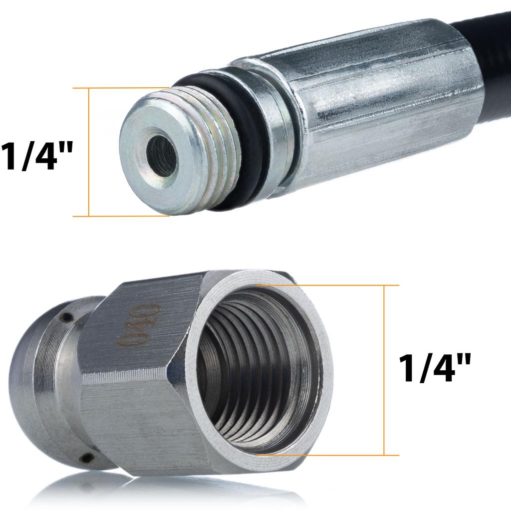 Sewer Cleaning Hose with M22 Thread 40M