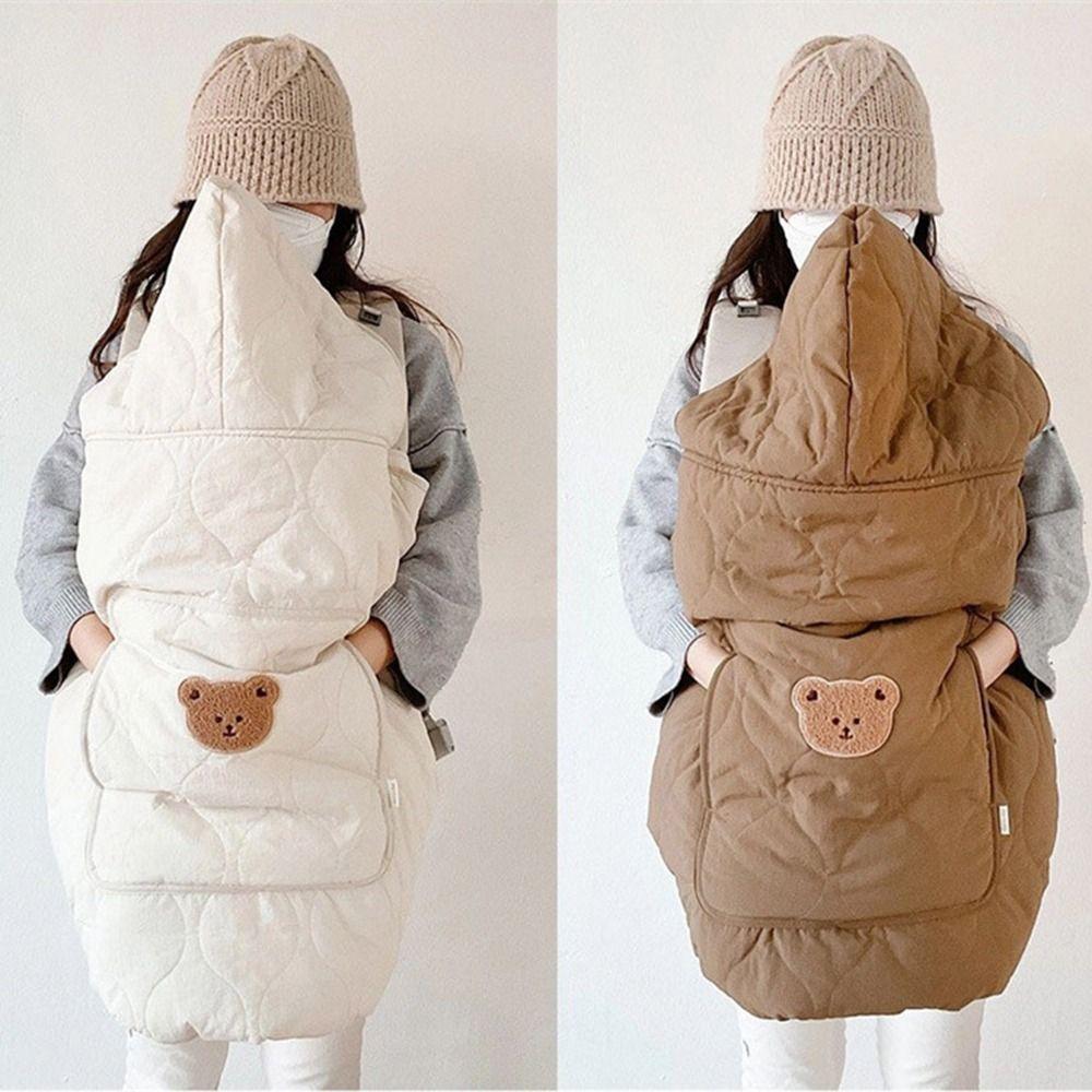 Thicken Toddler Trolley Cover Windproof Newborn Swaddle Wrap Portable Kids Sleeping Quilt  Travel