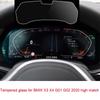 For BMW X3 X4 G01 G02  Car GPS Navigation Instrument panel Screen Tempered Glass Protective Film Car Interior