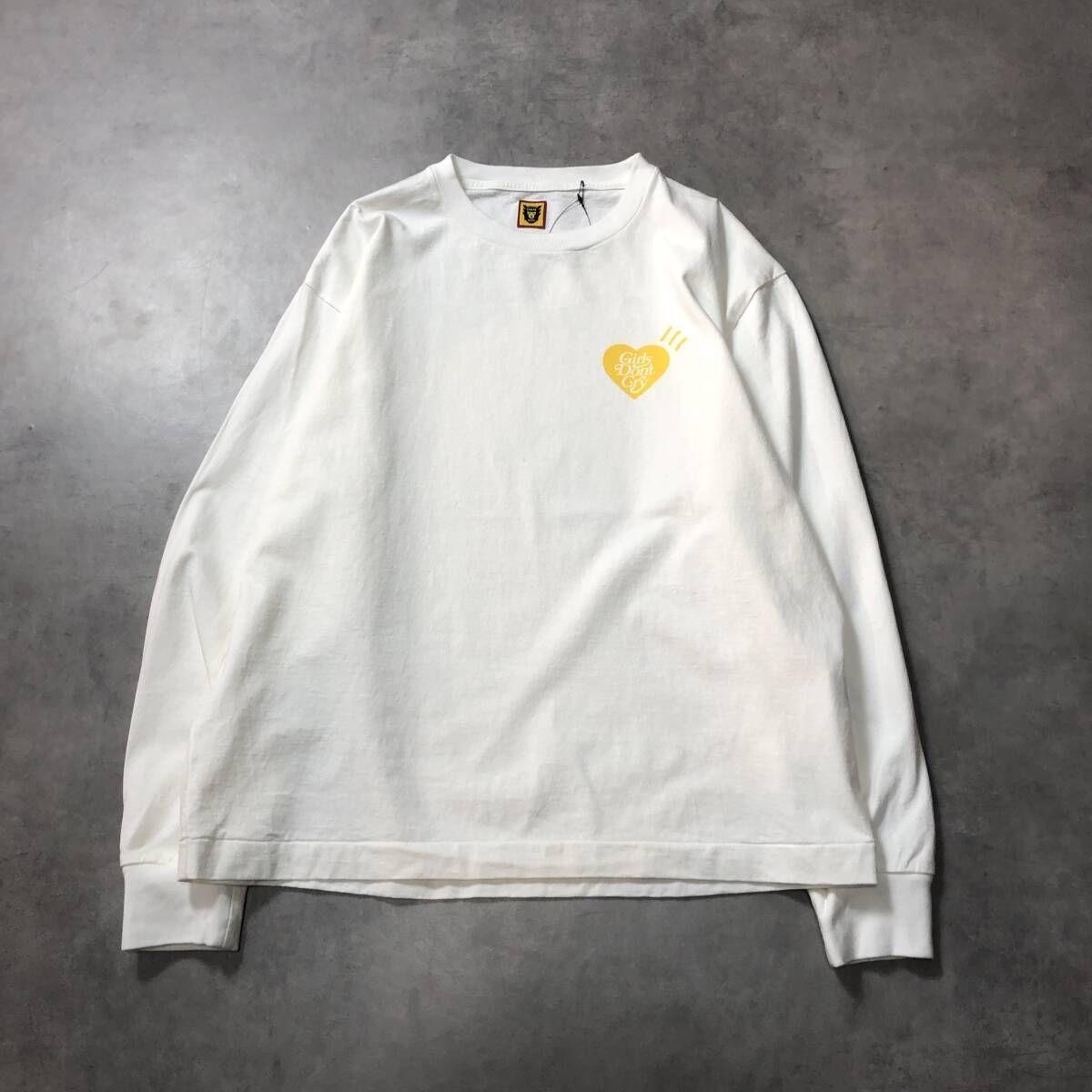 Used GQ4703HUMAN MADE GIRLS DON T CRY: 2023 L/S T-ShirtL Generation GDC DAILY Human Made