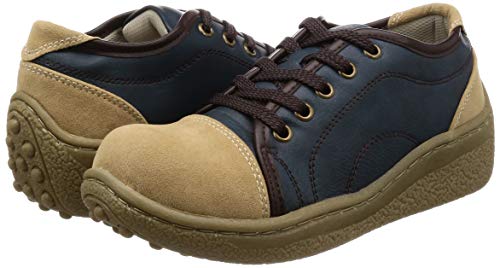 Mare Mare Daily Market WX00110 Puffy Sneakers, Navy, Size 23 Cm, 3E
