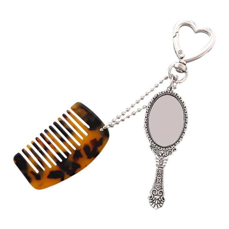 Travel Friendly Mixture Key Owner With Strong Acetate Glass Constructed In Comb For Daily Organization