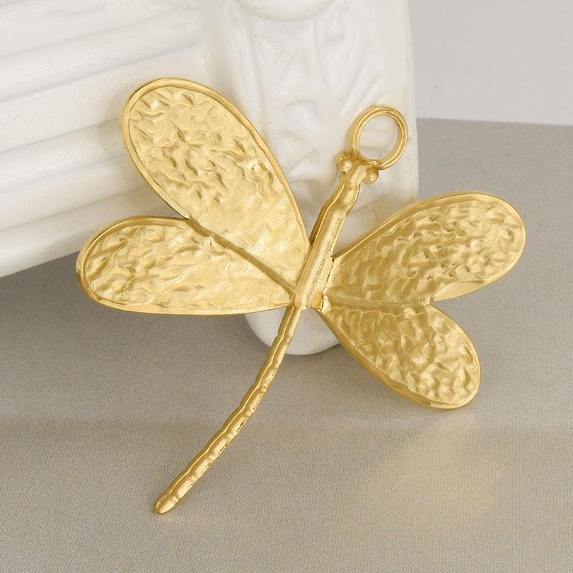 Punk Animal Charm Butterfly Spider Insect Pendant Stainless Steel Charms For Jewelry Making Supplies Real Gold Plated Breloques