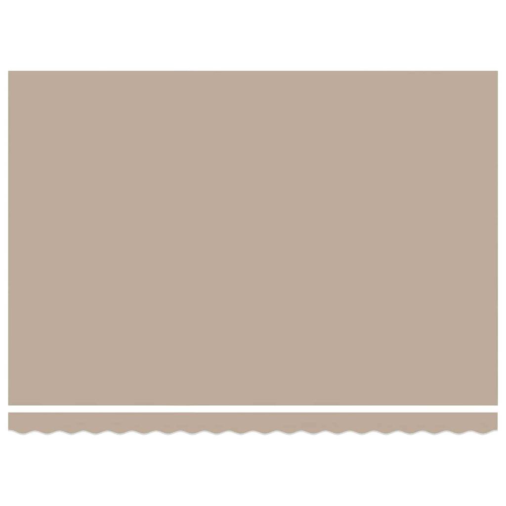 Electric Retractable Awning Beige and Anthracite 4 X 3 M