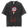 Gewaschenes Vintage Yungblud IDOLS Album Tour T-Shirt Herren Damen Kleidung Mode Hip Hop Rock T-Shirt Herren Freizeit Oversized T-Shirts