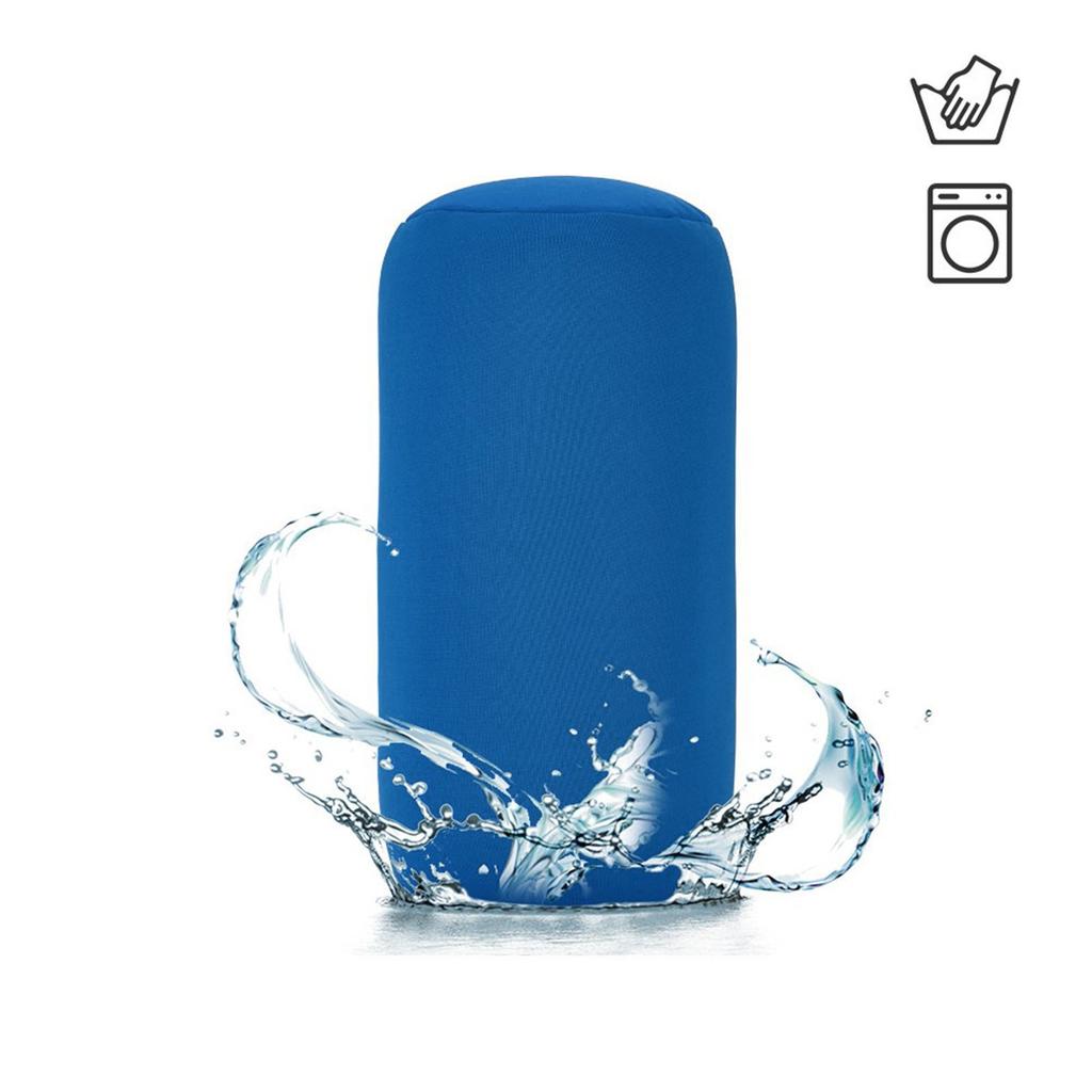 30cmx16cm sylindrisk pute Micro Mini Microbead Ryggpute Rullputehode Praktisk reisepute Sengdekorasjon