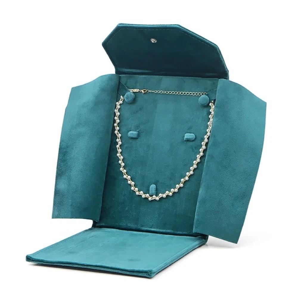 Foldable Jewelry Organizer Pouch Jewelry Storage Box Wedding Gifts Packaging Box