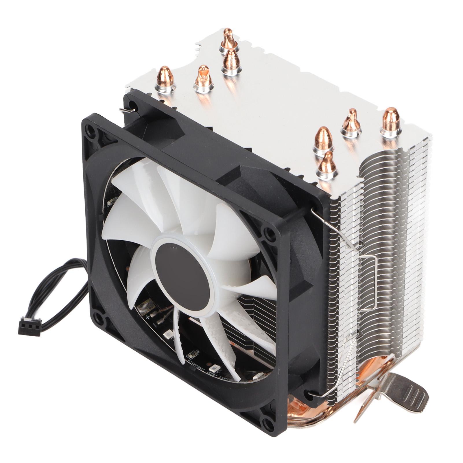 

Кулер для процессора с технологией прямого контакта, RGB-подсветкой, низким уровнем шума, для Intel LGA 775 для