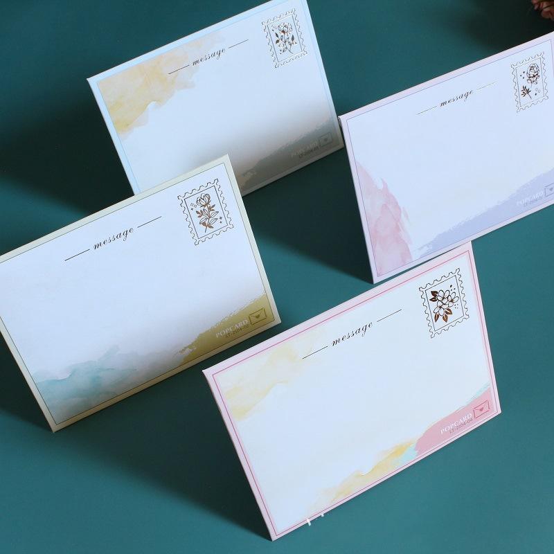 New Romantic Flower Birthday Christmas Card 3D Pop-up Greeting Cards Set Postcard Party Wedding Decor Creative Gifts Cards