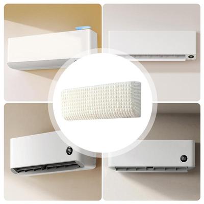 1PCS Wall Air Conditioner Dust Cover Solid Color Home Decor Washable Wall Mounted Protector Protective Easy Cleaning Cover Dust