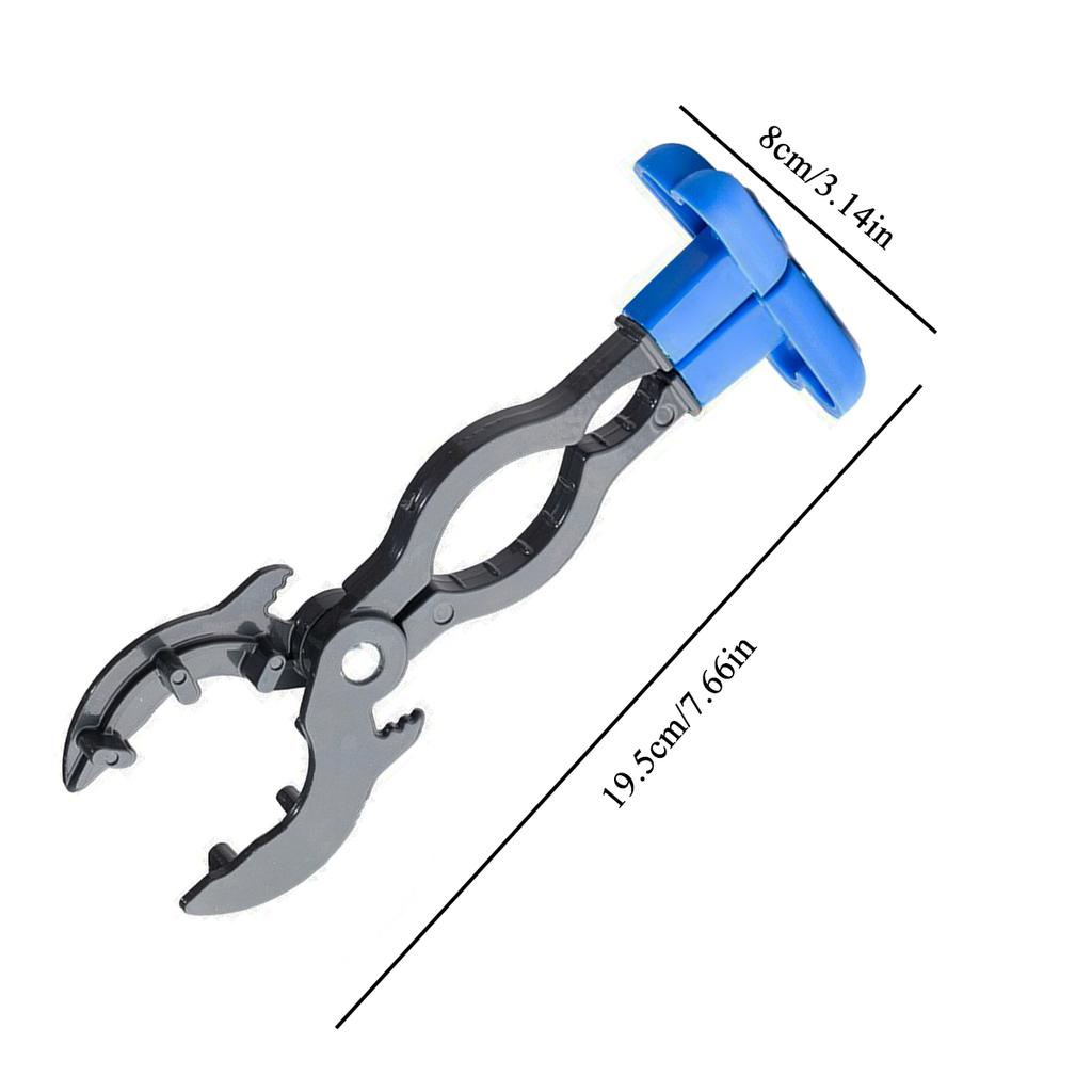 1ks Profesionální plynový klíč Protiskluzový Nastavitelný Klíč na válec Redukční ventil tlaku pro zkapalněné plyny Odstraňovací kleště