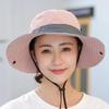 Women's Summer Outdoor Sun Protection Fisherman Hat Set