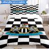 3-delige Zachte Beddengoedset met United Crest Print, Inclusief 1 Dekbedovertrek En 2 Kussenslopen Perfect voor Slaapkamer, Studentenkamer, Fan cadeau